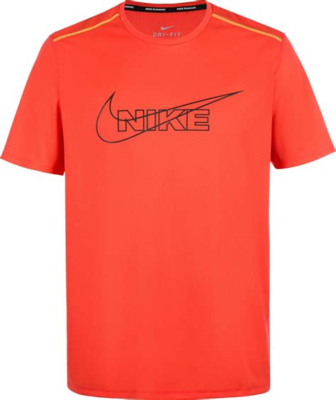 Футболка мужская Nike Breathe красный цвет — купить за 599 руб со
