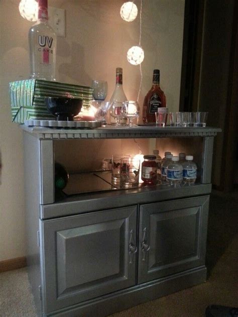 Fine paints of europe is serious about painted cabinets, and it addresses the perennial problem of wood grain telegraphing through paint layers with a product called brushing putty. Old Microwave Stand.....Made New with Metallic Paint. NO ...