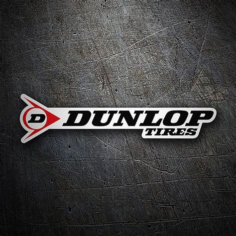 Sticker Dunlop Tires Logo