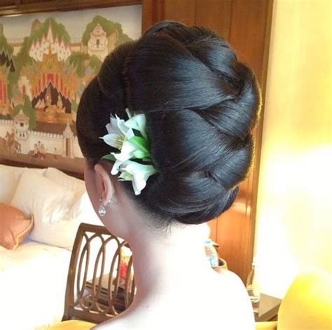 thai wedding hairstyle cr nongchat hair styles wedding hairstyles hairstyle
