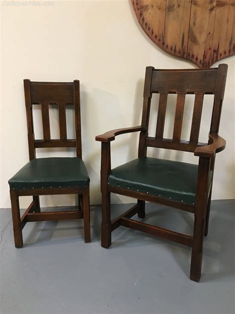 Available with or without armrests in numerous versions, the versatile design of the fully upholstered co dining. Six Liberty Oak Dining Chairs - Antiques Atlas