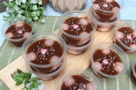 Strawberry Choco Milk Jelly Dessert Easy Gelatin Dessert Filipino