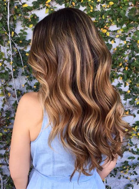 Balayage Hair Color Ideas With Blonde Brown Caramel And Red Highlights Page Foliver Blog
