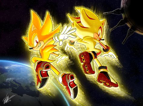 Super Shadow And Sonic Shadow The Hedgehog Wallpaper 44468141