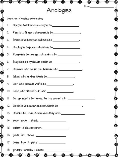 Analogies Anchor Chart {plus a freebie} | Analogies anchor ...