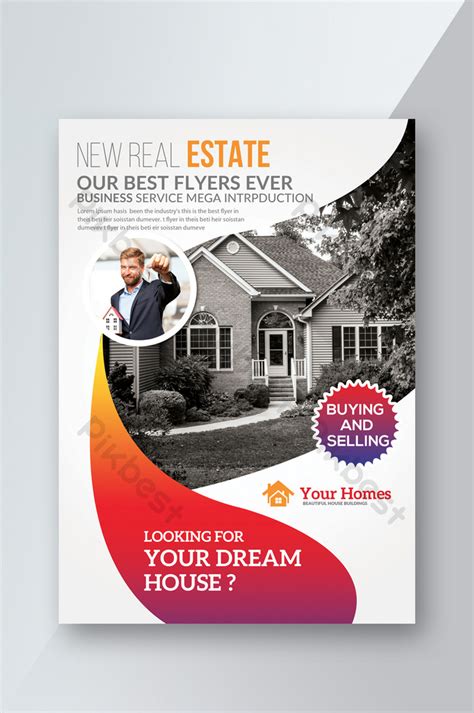 Gradient Vector Real Estate Poster And Ad Template Psd Free Download
