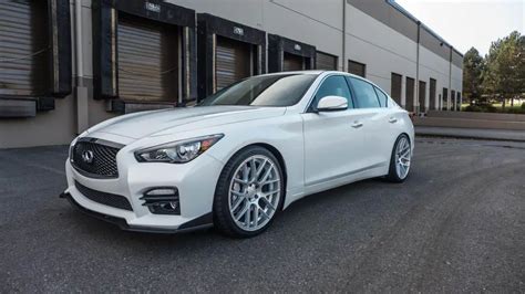 Infiniti Q50 Custom Wheels Velgen Vmb7 20x90 Et 35 Tire Size 25535