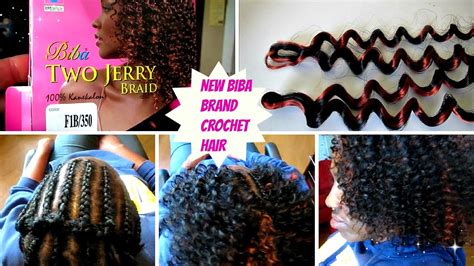 Shake out, do not brush when wet. New Biba hair brand| Two jerry curl pattern| Crochet ...