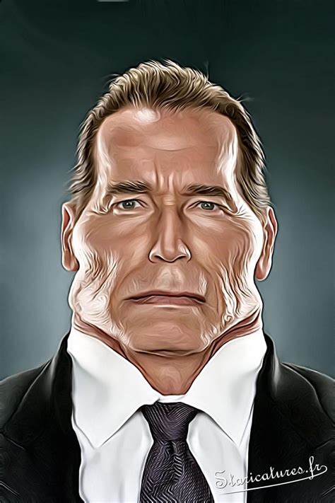 Caricature De Arnold Schwarzenegger Arnold Schwarzenegger Caricature