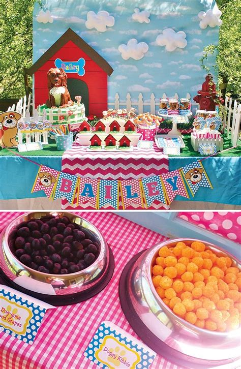 Among 40th birthday dinner ideas, it should be noted candlelight dinner, dinner with the national food, and many other ideas. Playful Doggy Party Ideas! {Girls Birthday} // Hostess ...