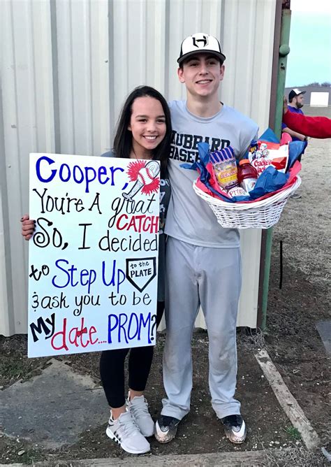 Promposal 2018 Baseball Cute Prom Proposals Homecoming Proposal