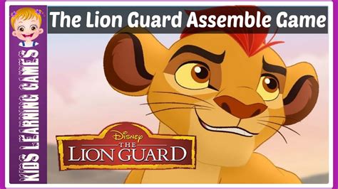 The Lion Guard Assemble Lets Play Disney The Lion Guard Assemble