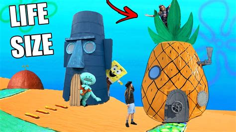 spongebob house real life