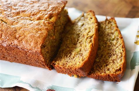 We love a slice of banana bread with crunchy walnuts and sweet dates, warm from the oven. Sour Cream Banana Bread - Simple, Sweet & Savory
