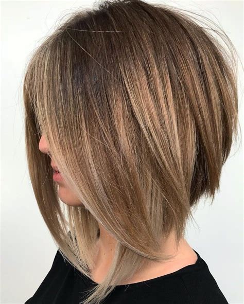 16 Medium Length Haircuts Angled Your Images