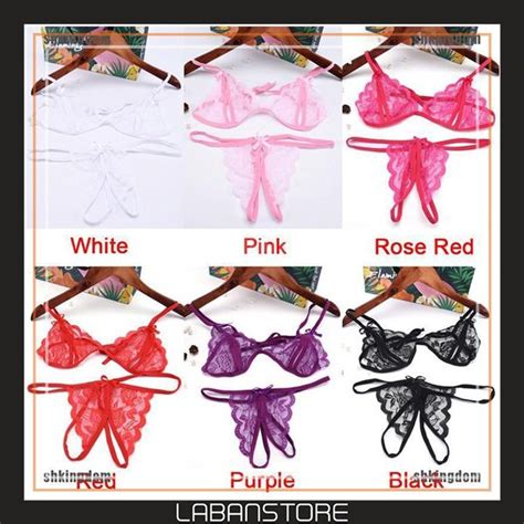 Jual Bra Set Lingerie Sexy Celana Dalam Wanita Set G String Open Bikini Di Lapak Laban Store