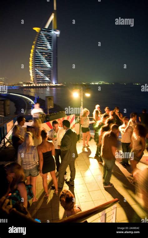 A Very Iconic View From 360 Bar At The Jumeirah Beach Hotel Dubai Uae