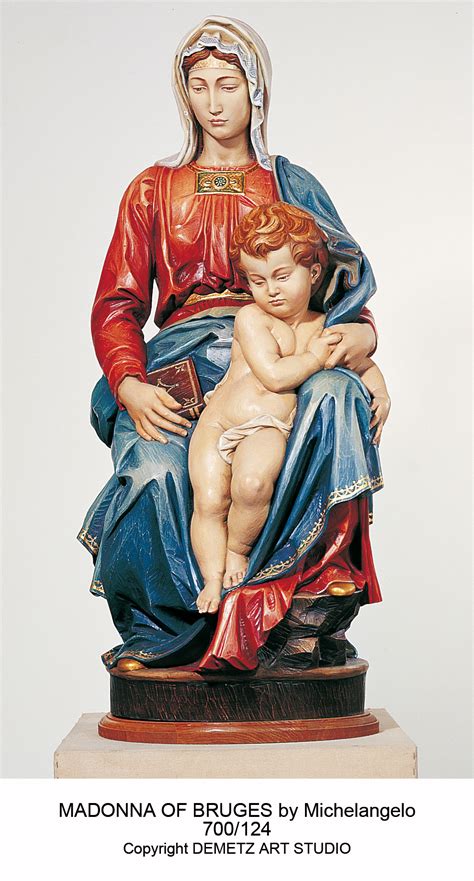 Our Lady With Child By Michelangelo Oconnors Church Supply