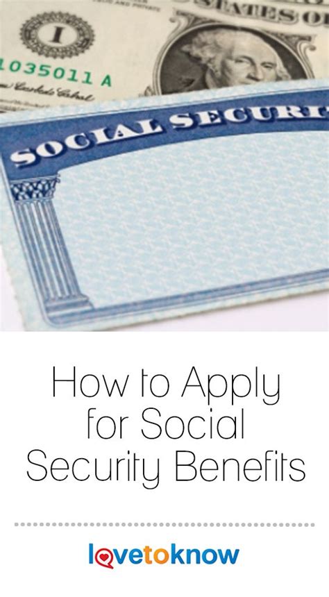 How To Apply For Social Security Benefits Social Security Benefits