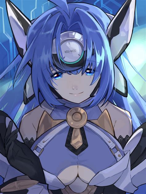 Kos Mos Xenosaga And More Drawn By Asagi Danbooru