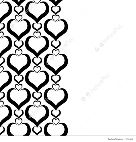 Heart Border Black And White Free Download On Clipartmag