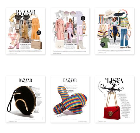 Layouts For Harpers Bazaar On Behance