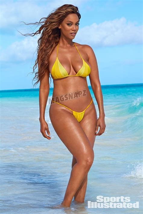Tyra Banks Sports Illustrated Swim Suit Model X Glossy Photo