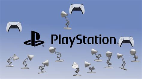 Eleven Luxo Lamps Spoof Playstation Logo Classic Youtube