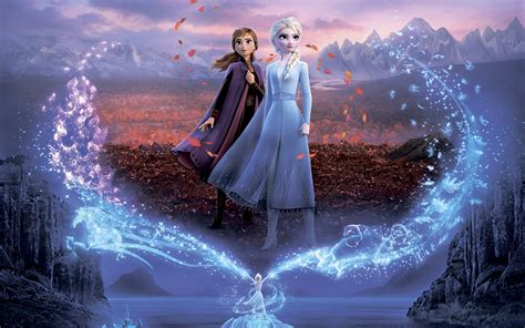 Download Wallpapers Anna And Elsa Frozen 2 4k Poster 2019 Movie