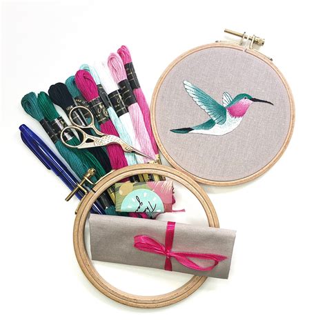 Embroidery Kit For Experienced Modern Embroidery Kit With Etsy