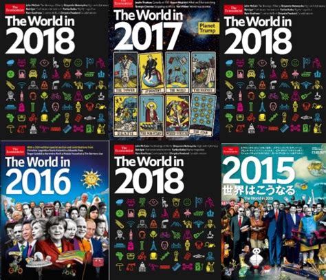 Ideas, sugerencias y propuestas sobre el buen periodismo y su futuro. The Economist Magazine представляет: Мир в 2018-м году ...
