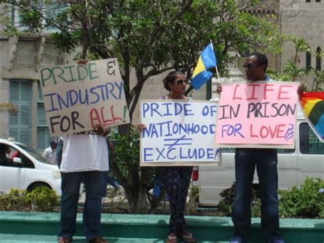 barbados protests seek repeal of harsh buggery law