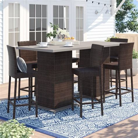 30 Patio Dining Sets For The Best Outdoor Get Togethers Yet Insteading