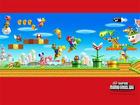 Tmk S New Super Mario Bros Wii Wii Mushroom Kingdom Hd