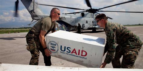 United States Government Assistance To Haiti After Hurricane Matthew
