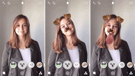 Snapchat utiliser les filtres animés lenses avec tes selfies Geek