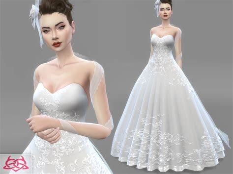 The Sims Resource Wedding Dress 1original Mesh