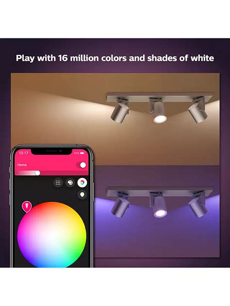 Philips Hue White And Colour Ambiance Argenta Led Smart Triple
