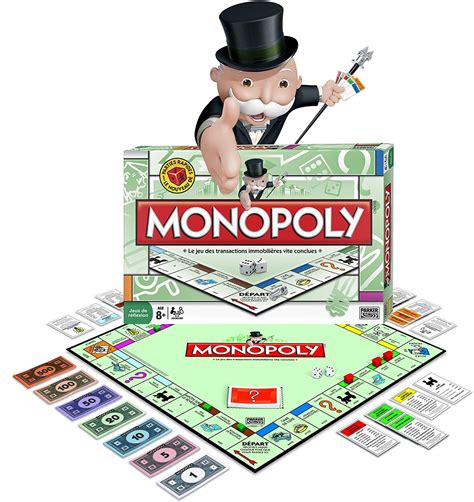 Monopoly Standard Parker Jeu De Société Monsieur Jouet