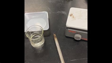  check that the temp. Lab 4- solubility using agitation and temperature - YouTube