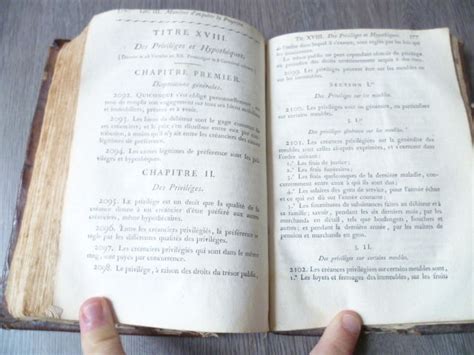 Code Civil Des Français édition Originale Et Seule Officielle 1804
