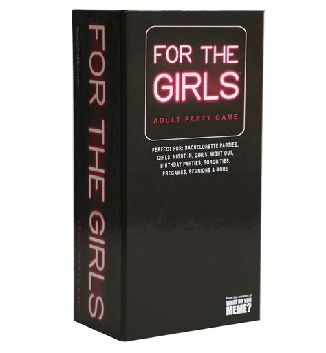 For The Girls - Adult Party Game by What Do You Meme ...