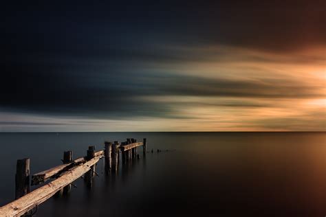 Interesting Photo Of The Day 10 Minute Exposure At Sunrise