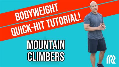 Bodyweight Tutorial Mountain Climbers Youtube
