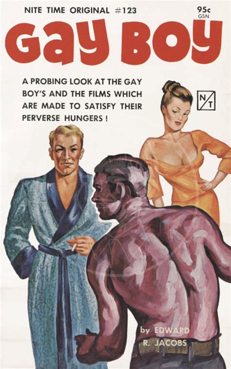 Gay Boy x Giclée Canvas Print of a Vintage Gay Pulp Etsy