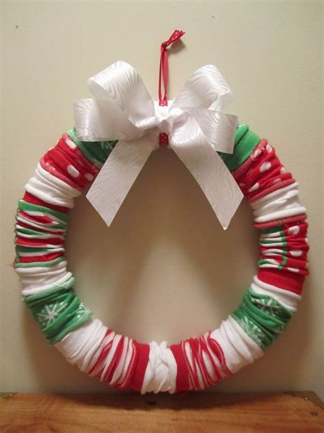 Cap hat christmas sock santa claus, cap, new year, fictional character, santa hat png. Christmas Sock Wreath | Christmas decorations, Christmas ...
