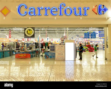 Supermarket Carrefour Luxury Shopping Centre Villaggio Mall In The