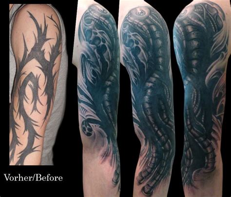 Tribal designs are best for cover up tattoos and here is a good example of it. tribal_coverup_by_anderstattoo-d4nopxv.jpg (719×614 ...
