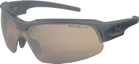 nyx sport vision pro z 17 series sunglass with z87 1 safety rating matte black