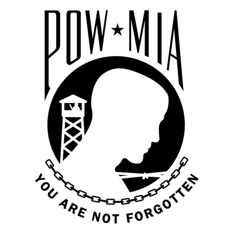 Please categorize any svg map in here. Pow mia, you are not forgotten - logo vector graphic ...